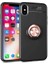 Apple iPhone Xs Max 6.5 Manyetik Yüzüklü Silikon Klıf 2