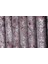 Bordo/antrasit Pano 1x3 Sık Pile Fon Perde 2