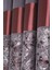 Bordo/antrasit Pano 1x3 Sık Pile Fon Perde 3