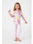 3057 Unicorn Magic Kız Çocuk Kısa Kol Pijama Takım 1
