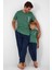 3019 Afterwave Erkek Çocuk Kısa Kol Pijama Takım 3