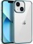 Apple iPhone 14 Plus Kenarları Renkli Kamera Korumalı Kılıf Kapak 1