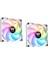CT140 Argb Sync 2X14CM 1500RPM Titreşim Önleyici Kasa Fanı (TH-CL-F154-PL14SW-A) 1