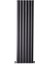 1800 x 475 mm Lilac Dikey Antrasit Alüminyum Radyatör Standart Bağlantı 1