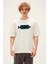 Taped T-Shirt Beyaz Baskılı Erkek Tişört 1