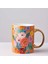 Lily Porselen 330 Ml Mug Turuncu 1