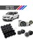 - Seat Ibiza Bijon Civata Kapağı Siyah Renk 20 Adetli Set 17MM 1K06011739B9 1