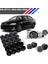 - Vw Jetta Bijon Civata Kapağı Siyah Renk 20 Adetli Set 17MM 1K06011739B9 1