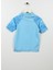 Desenli Mavi Erkek T-Shirt ST2332000007 2