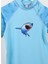 Desenli Mavi Erkek T-Shirt ST2332000007 3