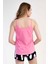 Pamuklu Kadın Ip Askılı Şortlu Pijama Takım 4