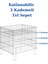 Katlanılabilir Tel Sepet Indirim Sepeti Havuz Sepet Market Sepeti Çamaşır Sepeti 3