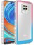 Xiaomi Redmi Note 9s Simli ve Renk Geçiş Tasarımlı Lens Korumalı Silikon Kılıf 1