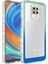 Xiaomi Redmi Note 9s Simli ve Renk Geçiş Tasarımlı Lens Korumalı Silikon Kılıf 2