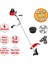 RDx 9639 Benzinli Yan Tırpan Çim Ot Biçme Kesme 4 Zamanlı Testere 33 cc 3,2 Kw 1