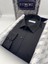Slim Fit Uzun Kol Saten Hediye Kutulu Kolay Ütülenebilir Erkek Gömlek(KR.9511) - Siyah 1