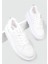 151 Beyaz Anorak Kalın Taban Sneaker Ayakkabı 5