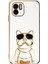 Xiaomi Redmi A1 Case Kılıf Kamera Korumalı Köpek Desenli Standlı Silikon Beyaz 1