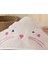 Bunny Pamuk Bebe Havlu 75 x 75 cm Pembe 3