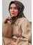 Silk Home Ipek Eşarp Twill Siyah Vizon 2