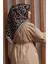 Silk Home Ipek Eşarp Twill Siyah Vizon 3