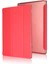 Apple iPad Mini 2 3 Kılıf Smart Cover Kapaklı Standlı Uyku Modlu Sm1 Kırmızı 1