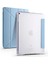 Apple iPad 10.2 2021 9.nesil Kılıf Standlı Katlanabilir Pu Silikon Tf1 Mavi 1