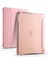 Apple iPad 10.2 2021 9.nesil Kılıf Standlı Katlanabilir Pu Silikon Tf1 Bronz 1