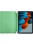 Case Street Samsung Galaxy Tab S7 Plus T970 Kılıf Standlı Katlanabilir Pu Silikon Tf2 Koyu Yeşil 3