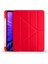 Apple iPad Air 10.9 2020 4.nesil Uyumlu Kılıf Standlı Katlanabilir Pu Silikon Tf1 Kırmızı 1