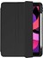 Apple iPad Pro 12.9 2021 5.nesil Kılıf Kalem Bölmeli Arkası Şeffaf Standlı Nt2 Siyah 1