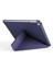 Apple iPad 9.7 2018 6.nesil Kılıf Standlı Katlanabilir Pu Silikon Tf1 Mavi 4