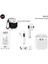 Aır5 SW29 Kılıf Hediyeli Wıreless Beyaz Bluetooth Kulaklık 1