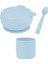 Mineral Blue Üçlü Set (Namnam+Kapaklıkase+Minibardak) 1