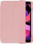 Apple iPad Air 10.9 2022 5.nesil Kılıf Kalem Bölmeli Arkası Şeffaf Standlı Nt2 Pembe 1