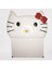 Başlık Alc Hello Kitty Model 120 cm Deri Kumaş Kedi Görünümlü El Yapımı 4