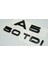 Audi A5 50 Tdi Parlak Siyah Abs 3m 3D Bagaj Yazı Logo Orjinal Ürün 1