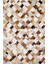 Çok Renkli Dana Derisi Patchwork Halı 160 x 230 Cm 1