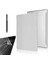 Apple iPad Pro 10.5 7.nesil Kılıf Smart Cover Kapaklı Standlı Uyku Modlu SM22 + Nano + Kalem Gri 1