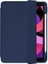 Apple iPad 10.2 2021 9.nesil Uyumlu Kılıf Kalem Bölmeli Arkası Şeffaf Standlı Nt1 Lacivert 1