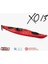 XO13 Gte 3l Rudder & Skeg Kano-Kırmızı 2