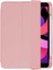 Apple iPad Pro 12.9 2018 3.nesil Kılıf Kalem Bölmeli Arkası Şeffaf Standlı Nt2 Pembe 1