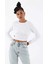 Mary Beyaz Kadın Sweatshirt 4