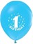 Nedı Balon 1 Yas Mavı Baskılı 16 Lı 1