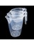 Ölçek Kapları 500 ml + 1000 ml + 2000 ml Şeffaf Kırılmayan Plastik Çok Amaçlı Dereceli 3'lü 4