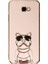 Samsung Galaxy J7 Prime Kılıf Kamera Korumalı Köpek Desenli Standlı Silikon Pembe 1