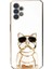 Samsung Galaxy A33 5g Case Kılıf Kamera Korumalı Köpek Desenli Standlı Silikon Beyaz 1