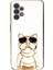 Galaxy A13 4g Case Kılıf Kamera Korumalı Köpek Desenli Standlı Silikon Beyaz 1