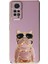Xiaomi Redmi Note 11 Pro 5g Case Kılıf Kamera Korumalı Köpek Desenli Standlı Silikon Mor 1