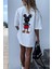 Beyaz Mikey Mouse T-Shirt 2